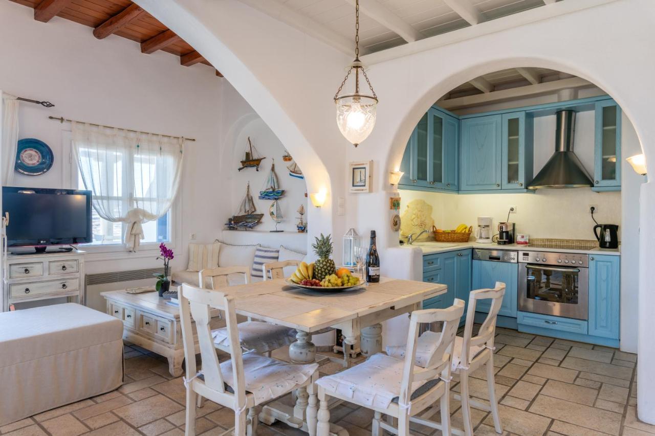 Yalos Mykonos Ornos Pouli Private Apartments W Shared Swimming Pool Mykonos Town Luaran gambar