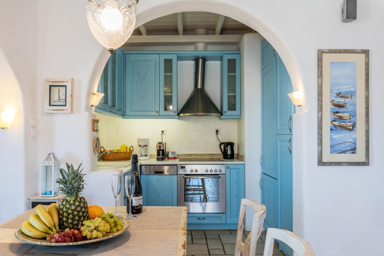 Yalos Mykonos Ornos Pouli Private Apartments W Shared Swimming Pool Mykonos Town Luaran gambar