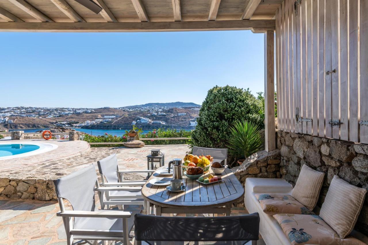 Yalos Mykonos Ornos Pouli Private Apartments W Shared Swimming Pool Mykonos Town Luaran gambar