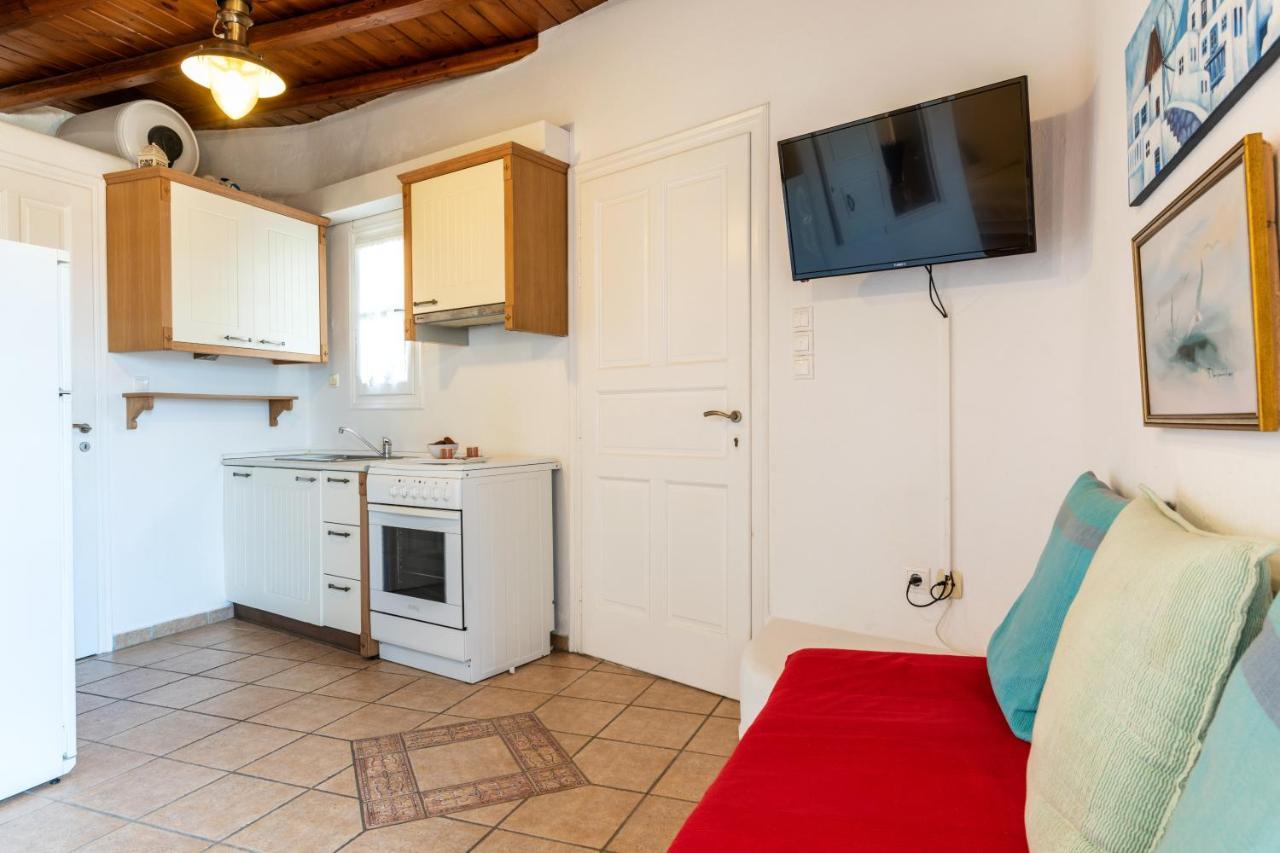 Yalos Mykonos Ornos Pouli Private Apartments W Shared Swimming Pool Mykonos Town Luaran gambar