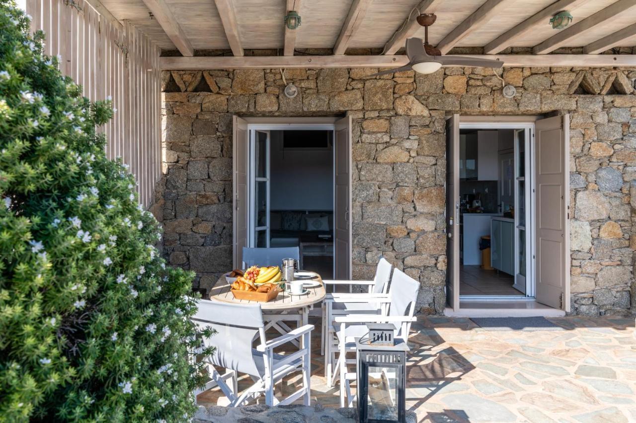 Yalos Mykonos Ornos Pouli Private Apartments W Shared Swimming Pool Mykonos Town Luaran gambar