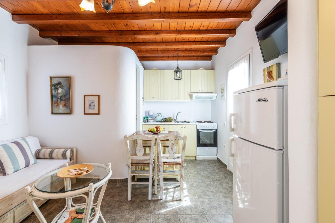 Yalos Mykonos Ornos Pouli Private Apartments W Shared Swimming Pool Mykonos Town Luaran gambar
