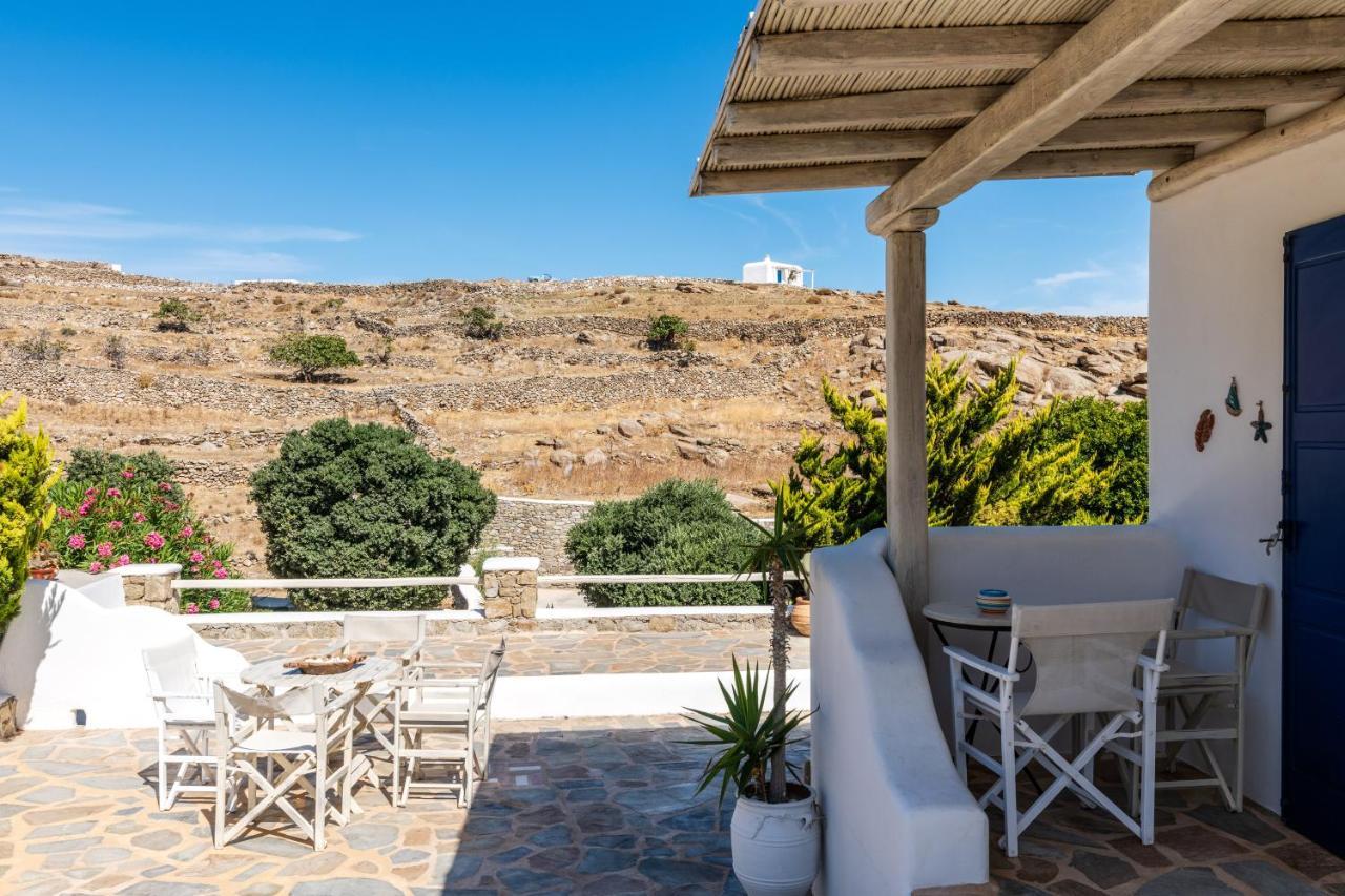 Yalos Mykonos Ornos Pouli Private Apartments W Shared Swimming Pool Mykonos Town Luaran gambar