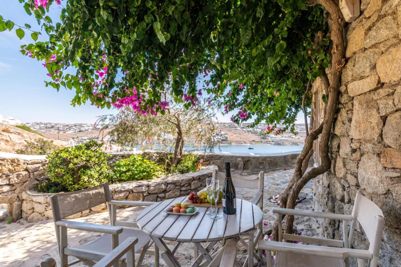 Yalos Mykonos Ornos Pouli Private Apartments W Shared Swimming Pool Mykonos Town Luaran gambar