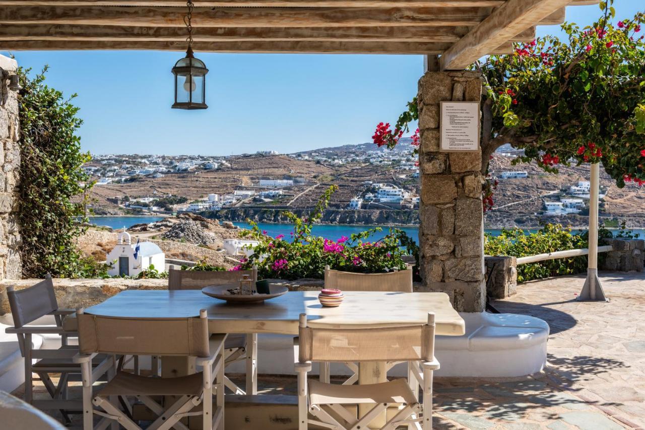 Yalos Mykonos Ornos Pouli Private Apartments W Shared Swimming Pool Mykonos Town Luaran gambar
