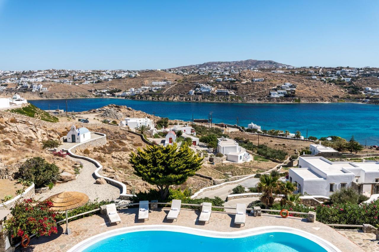 Yalos Mykonos Ornos Pouli Private Apartments W Shared Swimming Pool Mykonos Town Luaran gambar