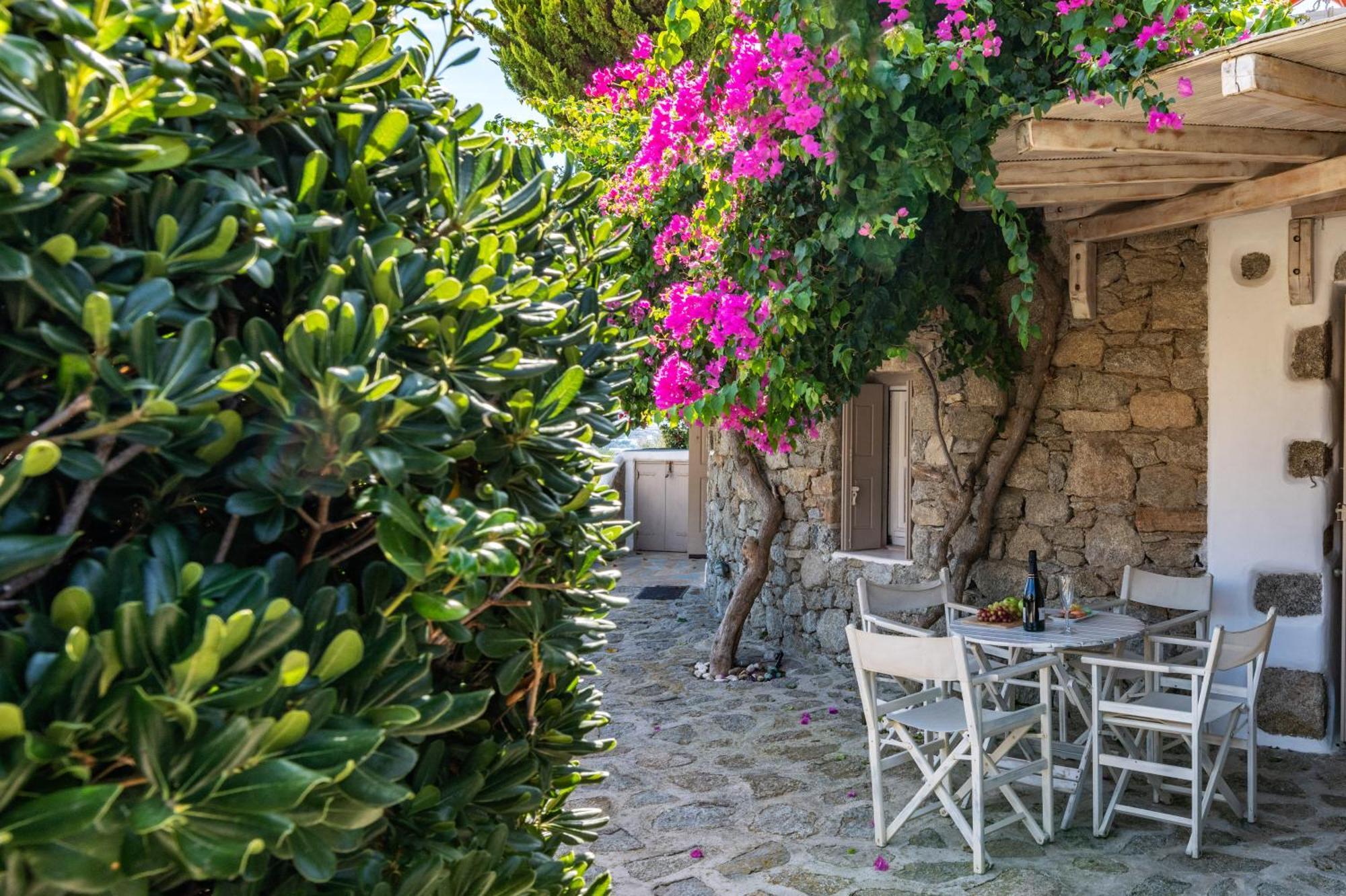 Yalos Mykonos Ornos Pouli Private Apartments W Shared Swimming Pool Mykonos Town Luaran gambar