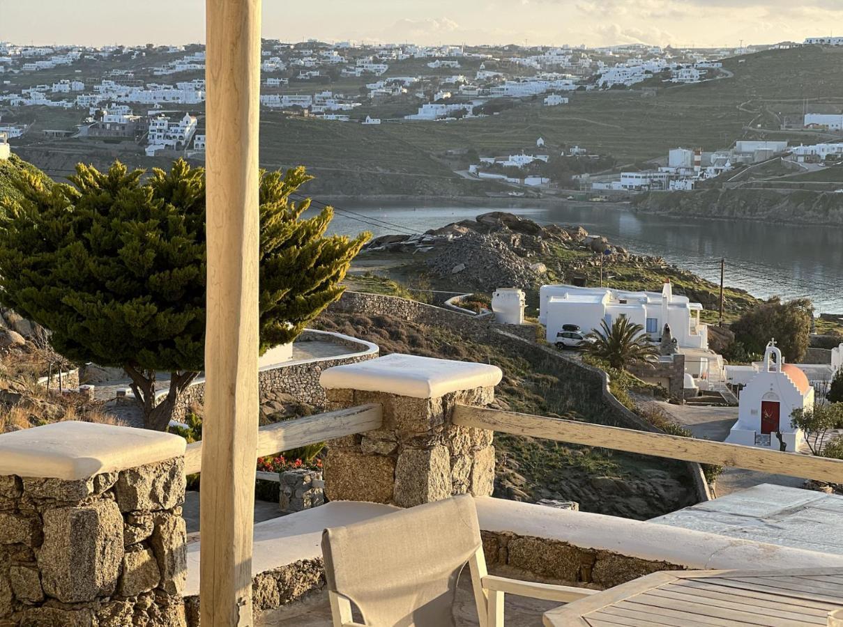 Yalos Mykonos Ornos Pouli Private Apartments W Shared Swimming Pool Mykonos Town Luaran gambar